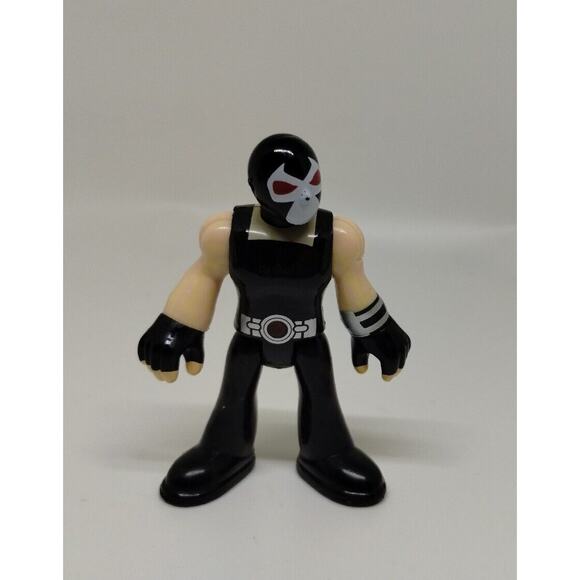 Imaginext DC Super Friends Batman Penguin Harley Quinn Bane Figures - Picture 4 of 9